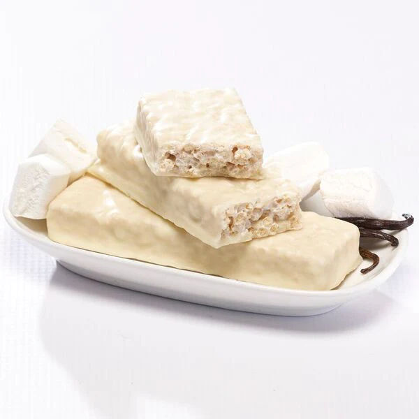 Fluffy Vanilla Crisp Low Carb Protein Bars 3