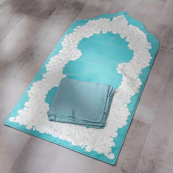 Turquoise Mihrab Set With Light Filling 1