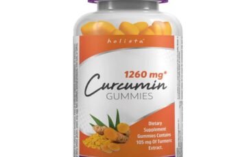 Curcumin Gummies 1260mg Orange Flavored (1)