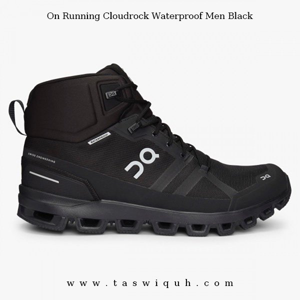 On Running Cloudrock All Black Waterproof 2