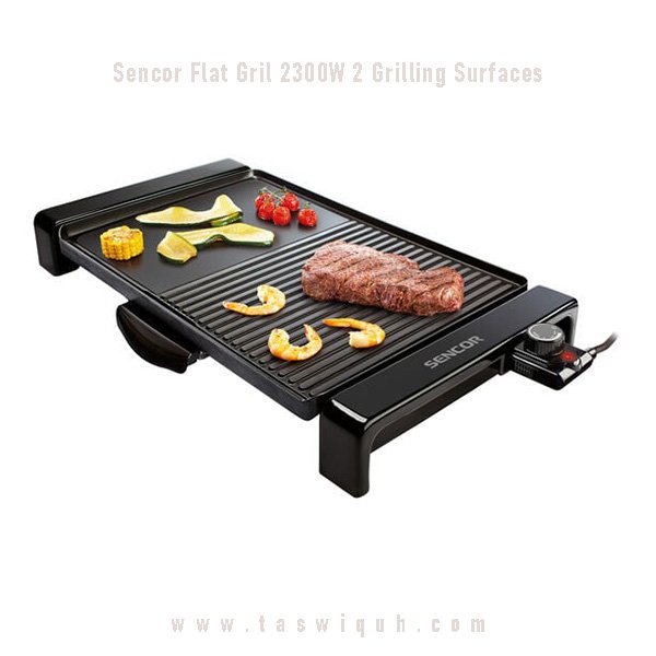 Sencor Flat Gril 2300W 2 Grilling Surfaces 2