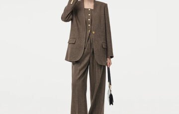 100 in 100 Washable Wool One-Button Blazer (5)