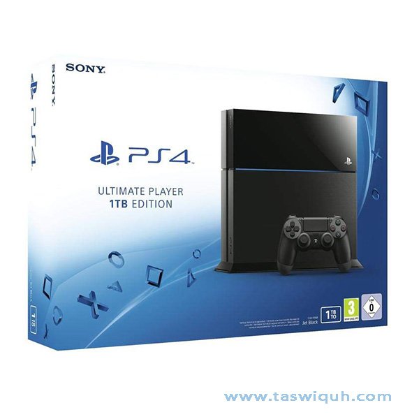 Sony Playstation PS4 1TB Black Console 1