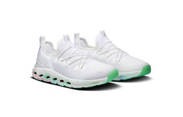 On Running Cloudleap Pull-On Kids White-Red (1)