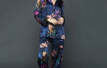 Silk Pajama Set-Dusk Print (3)