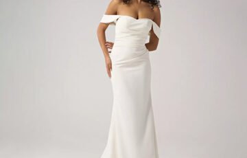 AW Windsock Satin Mermaid Wedding Dress (1)