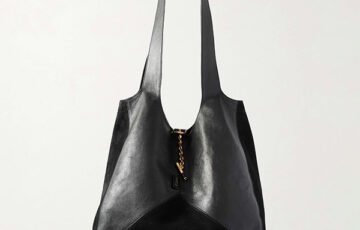 Chloé Balloon Leather and Suede Tote (3)