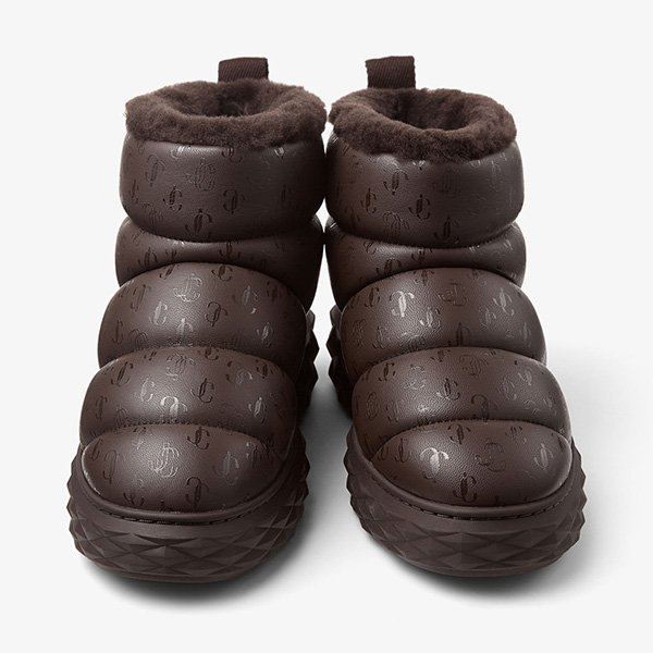 Jimmy Choo Xan Shearling Boots Chocolate 1