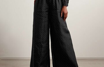 Zimmermann Polka Dot Wide Leg Pants (2)