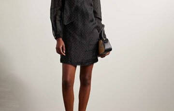 Zimmermann Pussybow Polka Dot Mini Dress (1)