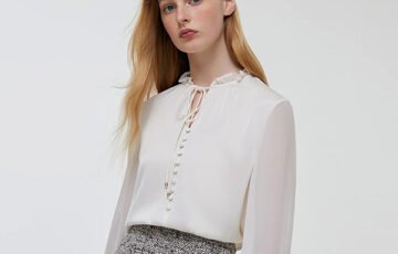 22 Momme Silk Ruffle Blouse–White (6)