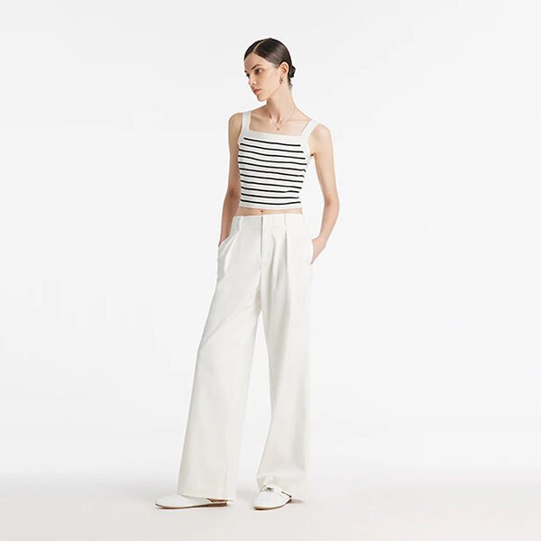 Oil-Resistant Wide Leg Women Jeans