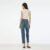 Women Ankle Tapered Denim Jeans–Mid Denim - Image 3