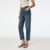 Women Ankle Tapered Denim Jeans–Mid Denim - Image 2