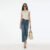 Women Ankle Tapered Denim Jeans–Mid Denim