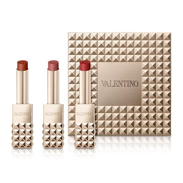 Valentino Spike Trio Lipstick Gift Set-Matte