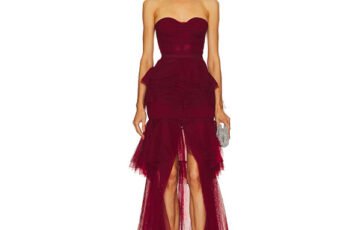 Michael Costello Alai Gown-Oxblood (1)