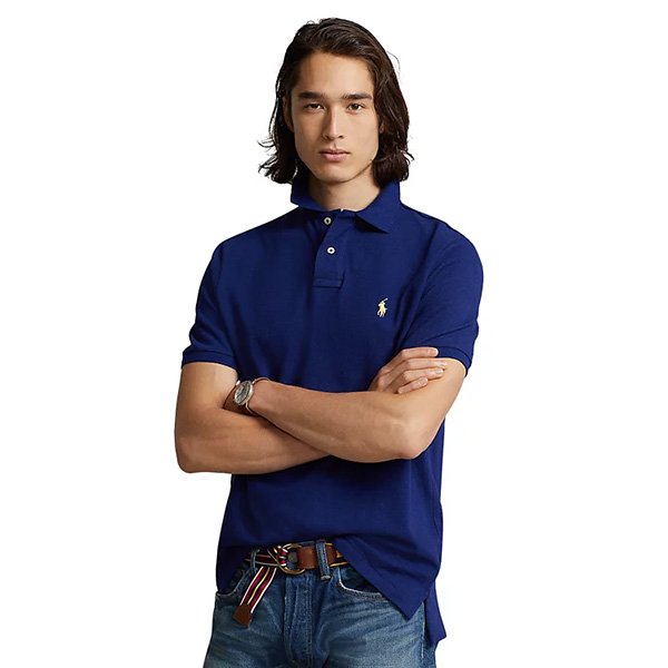 Polo Ralph Lauren Mesh Polo-Fall Royal Blue