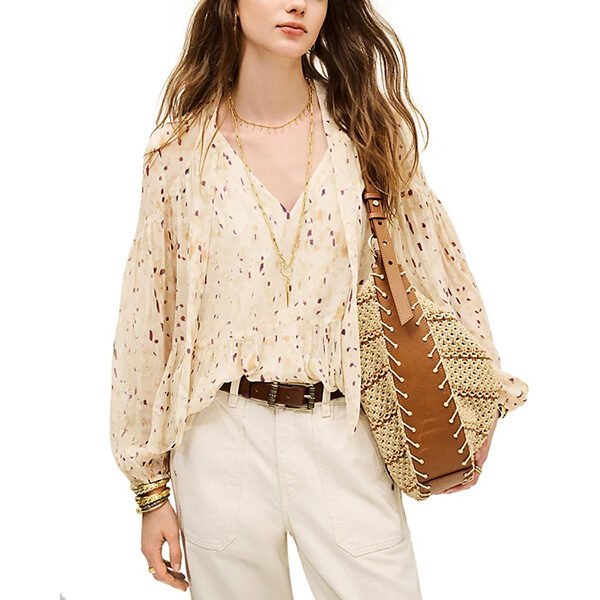 ba And sh Kamala Top-Beige