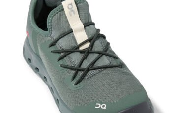 On Cloudleap Kids Sneakers-Dark Green (1)