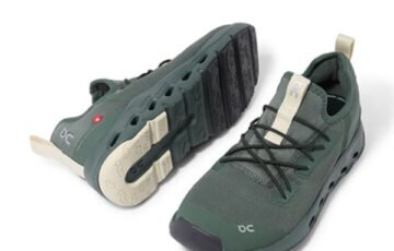 On Cloudleap Kids Sneakers-Dark Green (2)