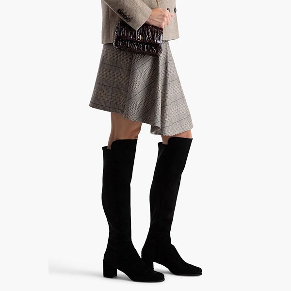 Stuart Weitzman City Suede OTK Boots 1