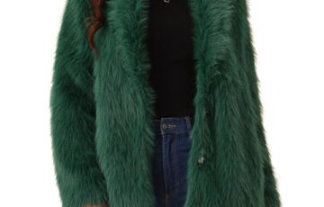 Womens Warm Faux Fur Jacket (3)