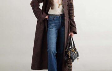 Chloé Double-Breasted Wool Coat (1)