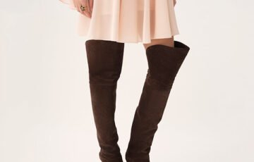 Chloé Eve Suede Over-The-Knee Boots (1)