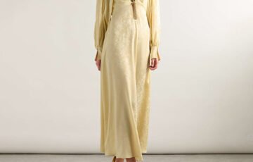 Chloé Floral Jacquard Midi Dress (1)