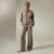 Cropped Wool-Cashmere Blend Cardigan