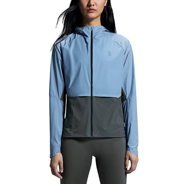 On Core Packable Hooded Jacket-Chambray