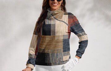 Warm Thermal Long Sleeve Golf Shirt (1)
