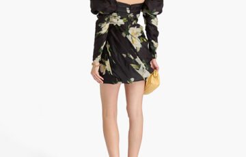 Zimmermann Floral Linen Mini Dress (2)