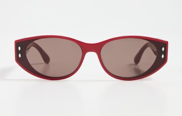 Isabel Marant Narrow Oval Sunglasses (2)