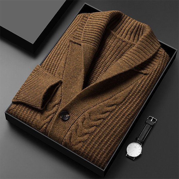 Men's Knitted Cardigan