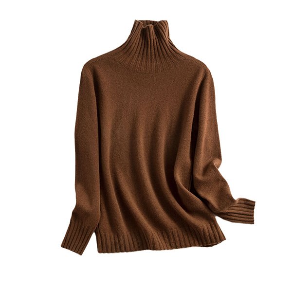 Seamless Turtleneck Sweater