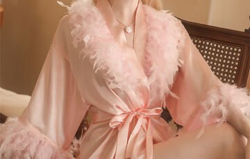 Bridesmaid Kimono Bathrobe for Wedding Group (2)