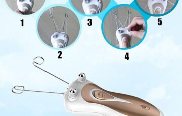 Electric Epilator for Face and Body Hair Removal (3)