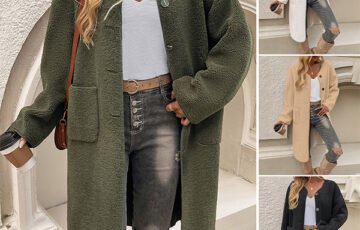 European Leisure Breasted Pocket Trench Coat (2)