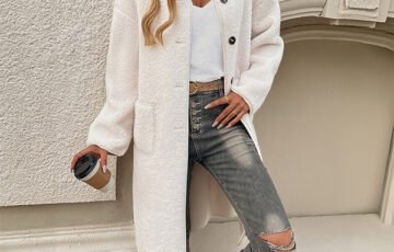European Leisure Breasted Pocket Trench Coat (3)