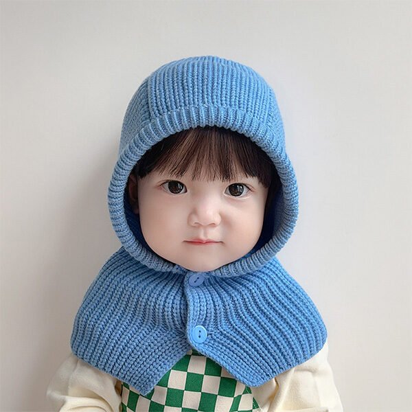 Winter Warm Cute Childrens Hat and Scarf