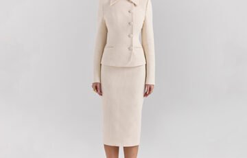 HOUSE OF CB Misha Boucle Blazer (9)