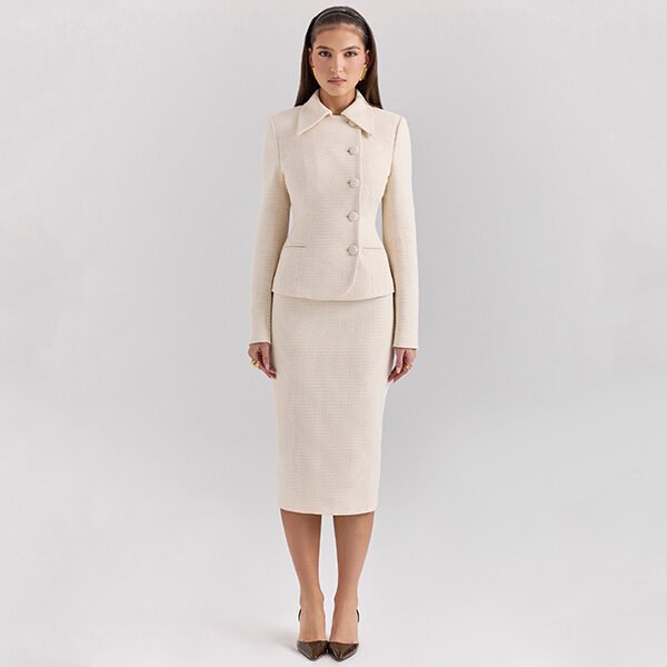 HOUSE OF CB Misha Boucle Blazer