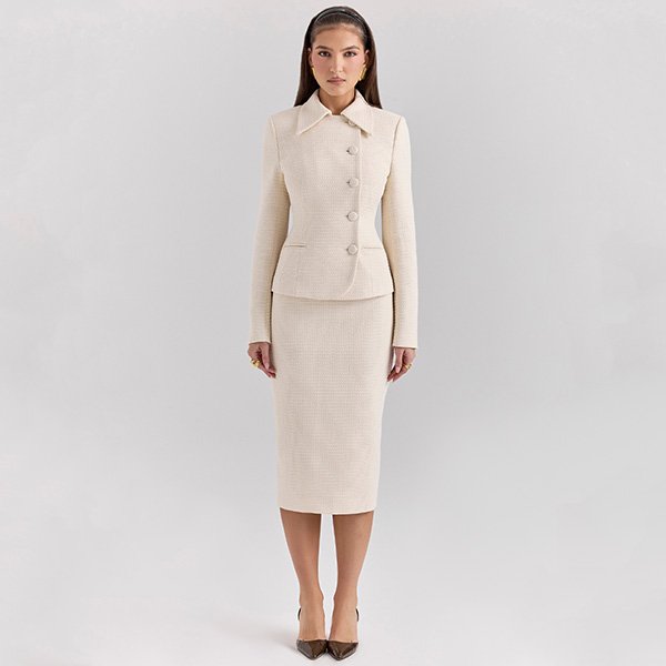 HOUSE OF CB Misha Boucle Blazer