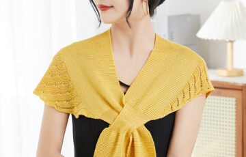 Ice Silk Women's Shawl Cloak Neck Scarf (1)