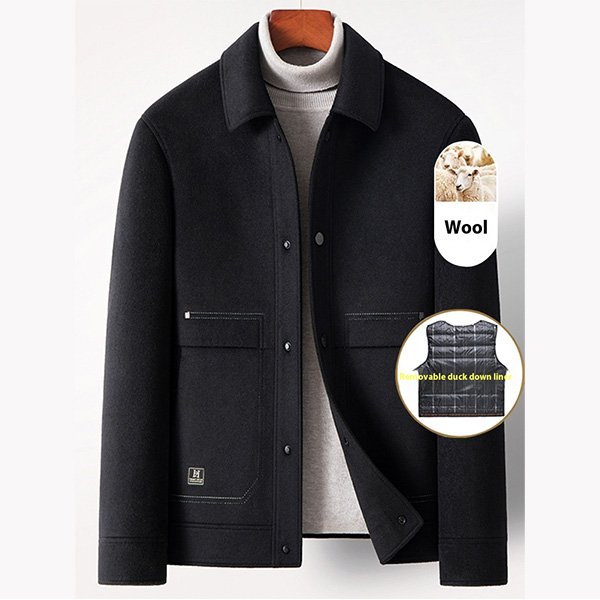 Mens Double Faced Wool Jacket 6