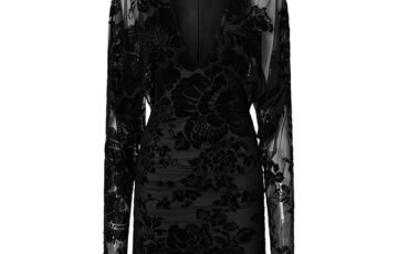 PINKO Roulette Dress in Black-Black (4)