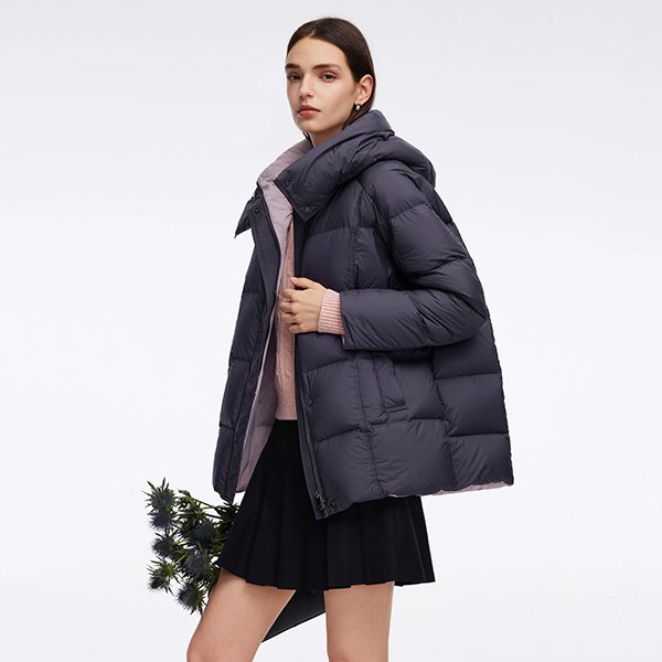 Goelia Color Block Down Jacket by Goelia1995 2 Goelia Color Block Down Jacket by Goelia1995 - Image 2