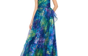 Theia Taya Organza Gown (1)